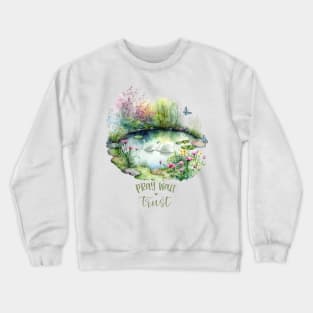 Garden Pond Melody 3 Crewneck Sweatshirt